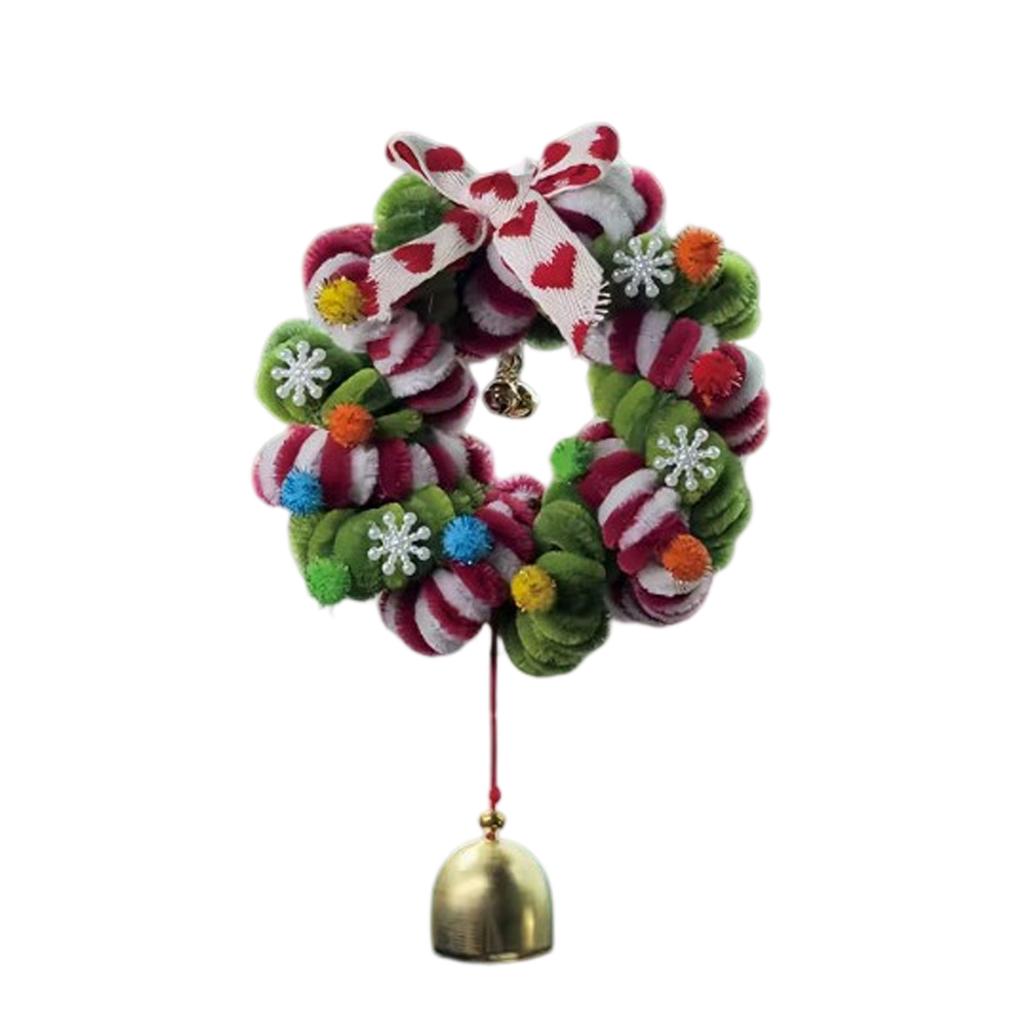 Christmas Wreaths For Front Door - 15.75x9.84x2.76 Inches, Garland Hangable Decor, Ornaments Tree Decorations Winter