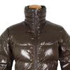 Moncler TIVOLI Daunenjacke 45311 Braun Nylon Damen Gebraucht