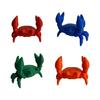 Crab Shape ABS Pen Rest Display Stand Eyeglasses Stand Desktop Pen Organiser Rack for Home Office Desk Decoration