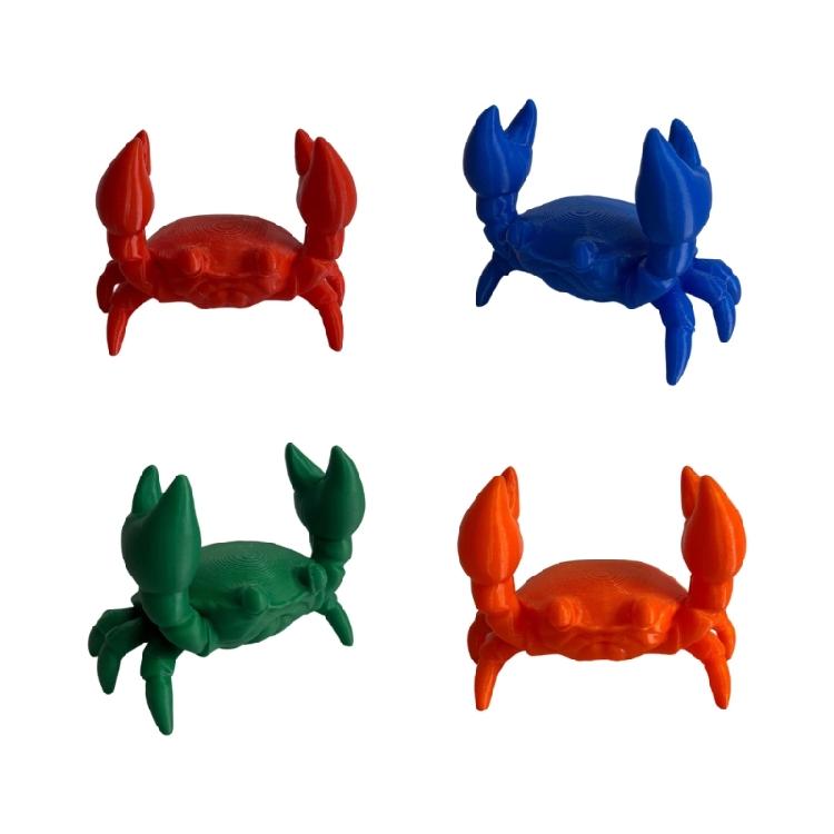 Crab Shape ABS Pen Rest Display Stand Eyeglasses Stand Desktop Pen Organiser Rack for Home Office Desk Decoration