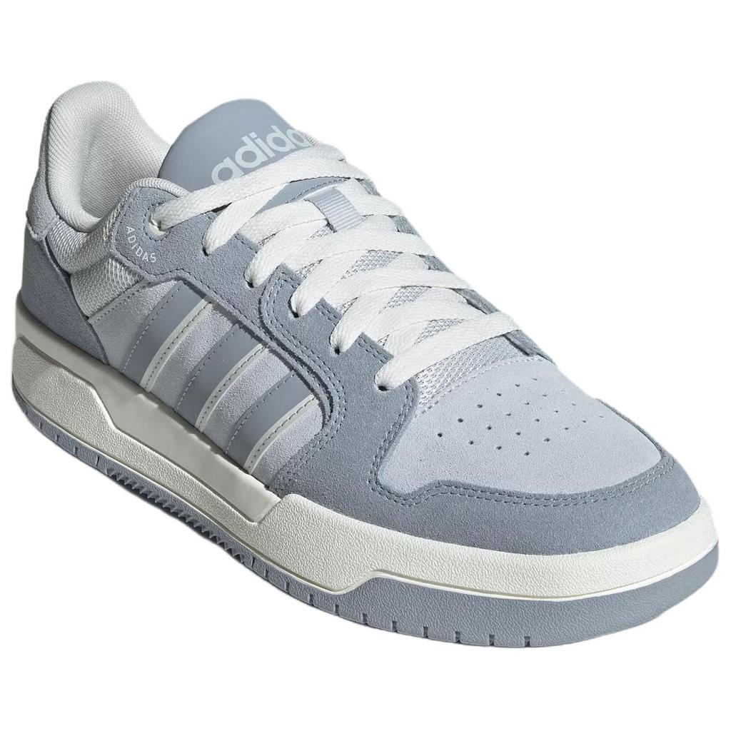 Adidas Entrap Fashion Comfortable Durable Low-Top Skate Shoes Unisex Skate Shoes Silver Gray KI8458
