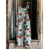 VIONA Heiße Damen Sommer Mode Einteiler Latzhose Einfach Bequem Haus Weite Hosen 3D Hahn Gedruckte Arbeitshosen