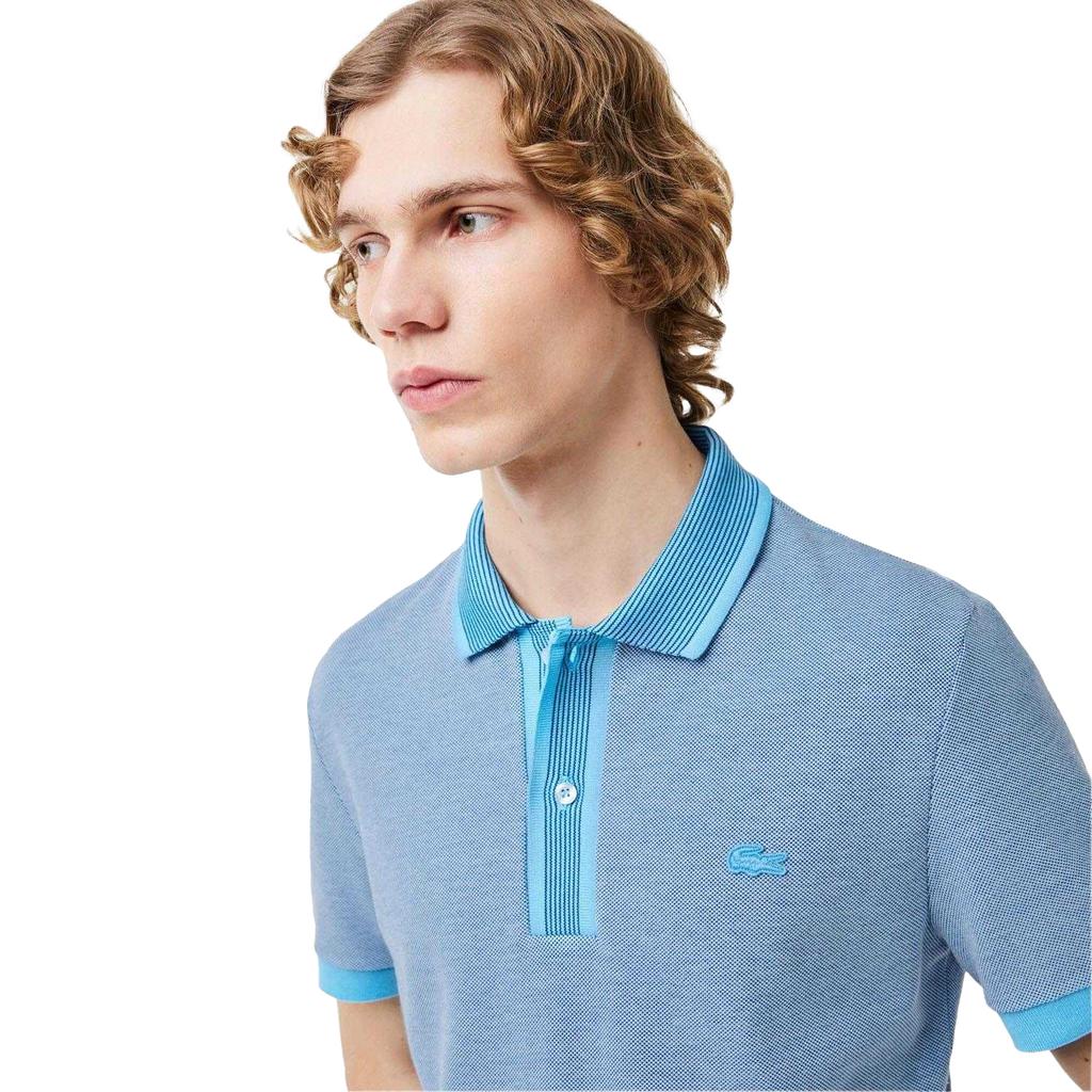 Lacoste Mens Caviar Pique Regular Polo Shirt
