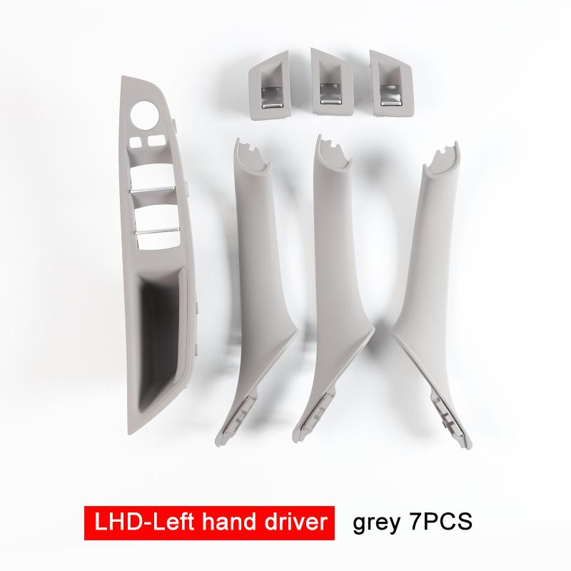 Left Right Hand Drive 7PCS For BMW 5 series F10 F11 520i 523i 525i  Car Interior Replacement Inner Door Handle Panel Pull Trim