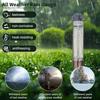 Outdoor Rain Gauge and Snow Professional Stratus Long Term, Made of UV and Heat Resistant Polycarbonate Material for All Weather Conditions with