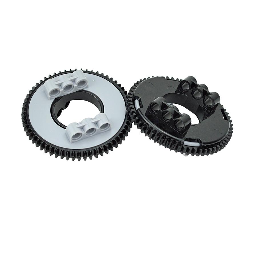 Building Blocks Gears Technical Turntable Parts Rotating Plate MOC Compatible With 18938 18939 48452 50163 Kids Toys