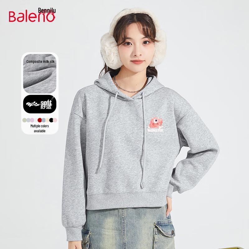 

Baleno Women s Short Hooded Sweatshirt L