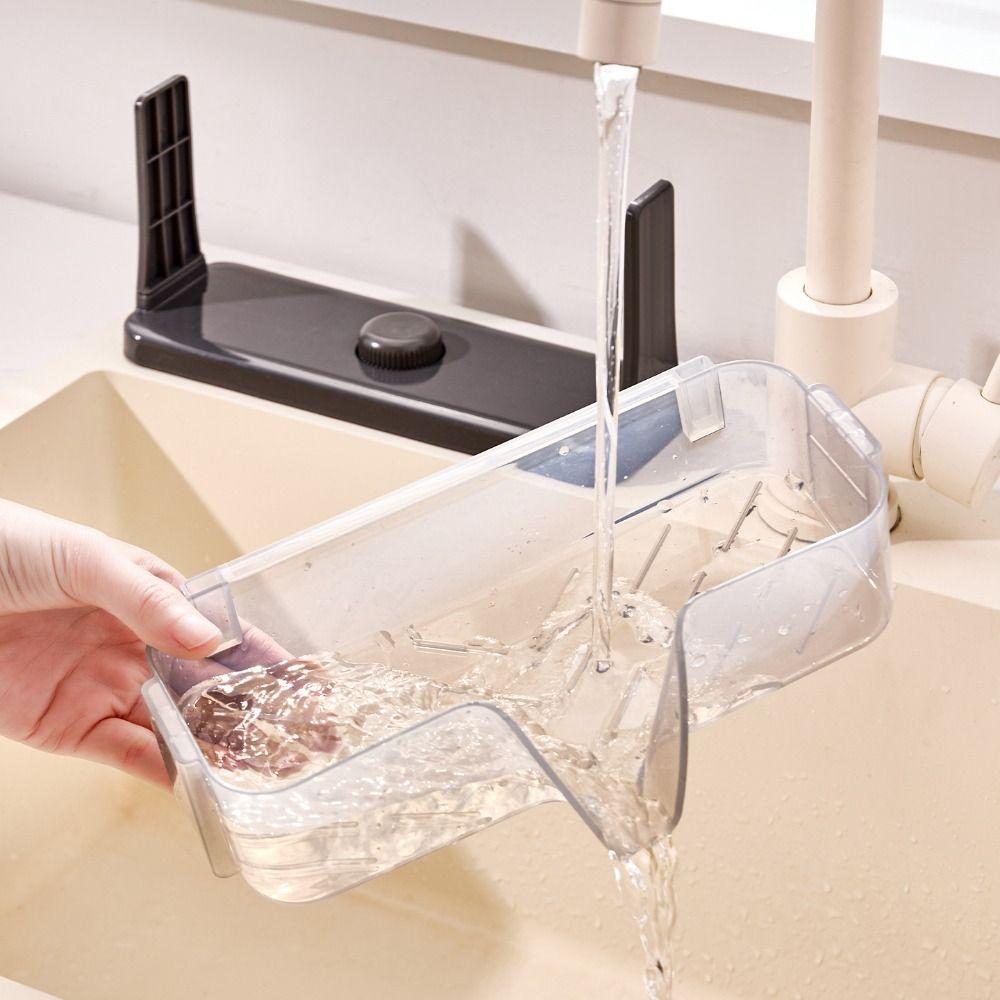 Quick Dry Kitchen Sink Storage Rack Save Space Dishcloth Organizer Household