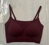 Seamless Fixed Cup Gathered and Brushed Liquid Foundation Small and Comfortable Invisible Beautiful Back Underwear Big Breasts
