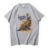 Unisex Streetwear Band Lamb of God Graphic Tshirt Heavy Unisextal Cotton Soft Tshirts for UnisexWomen Hip Hop Fashion Printing Tees
