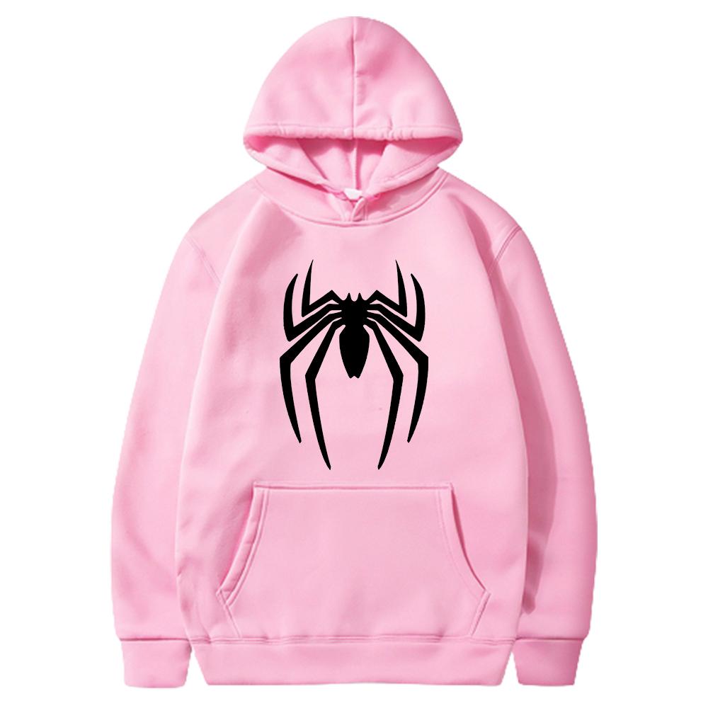 2025 Autumn New Fashion Outdoor Comfort Clothing Pullover 2d Spider Adult Men'S Casual Long Sleeve Hoodie Tops Sports Style