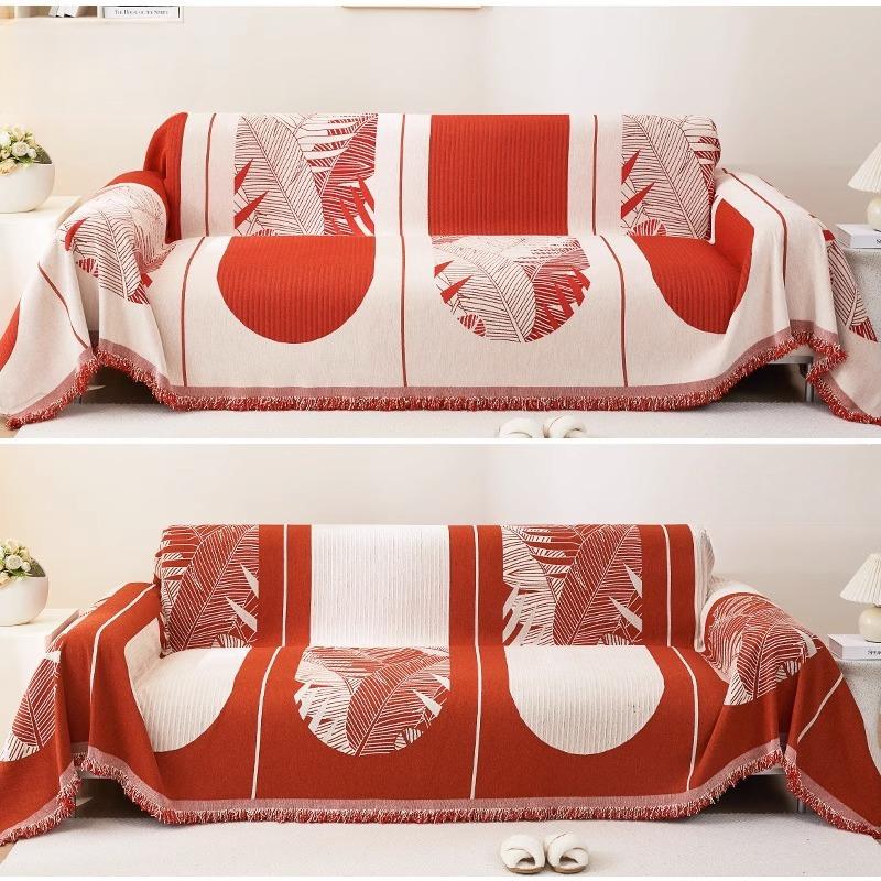 Chenille Sofa Cover All Season Universal Full Cover Sofa Cover Anti Cat Scratch One Piece Sand Release Cushion
