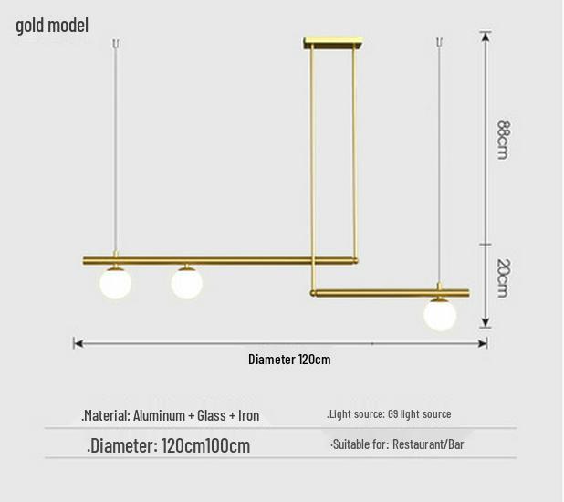 Nordic Modern LED Pendant Lights – Minimalist Glass Sphere for Dining Table