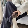 Lamb Velvet Wide-leg Pants, Women's Pants, Warm and Velvet Winter Casual Loose Thickened Straight-leg Pants
