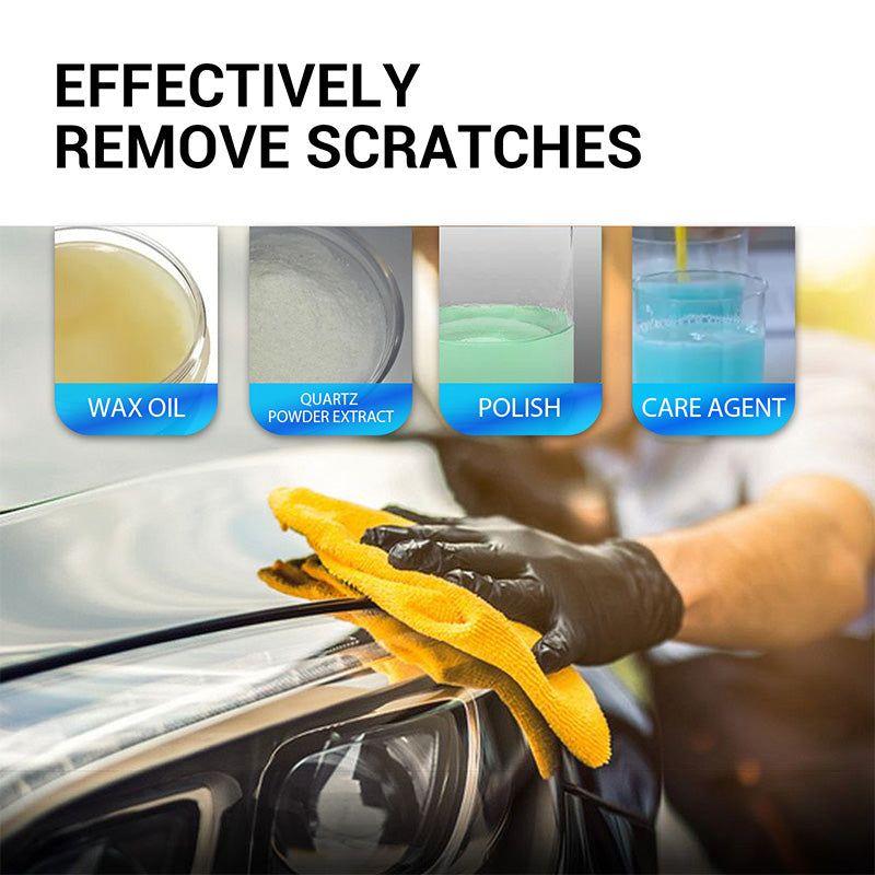 Cera Lucidante per Auto Cura Vernice Auto Riparazione Graffi Dettagli Agente Rivestimento Lucido Pulizia Auto Macchie Giacca per Automobile Cera Auto