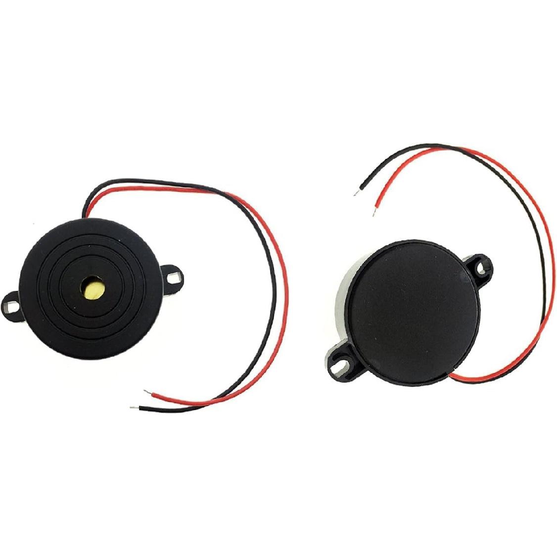 RUIAN 5 шт. Активный пьезоэлектронный звуковой сигнал тревоги DC 9-15V, 90 дБ, HYD-4218