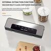 Commercial Vacuum Sealer Machine Seal  Dry/Moist Modes, 6-In-1 Sealing Machine for Storage & Sous Vide, Automatic Sealing Machine