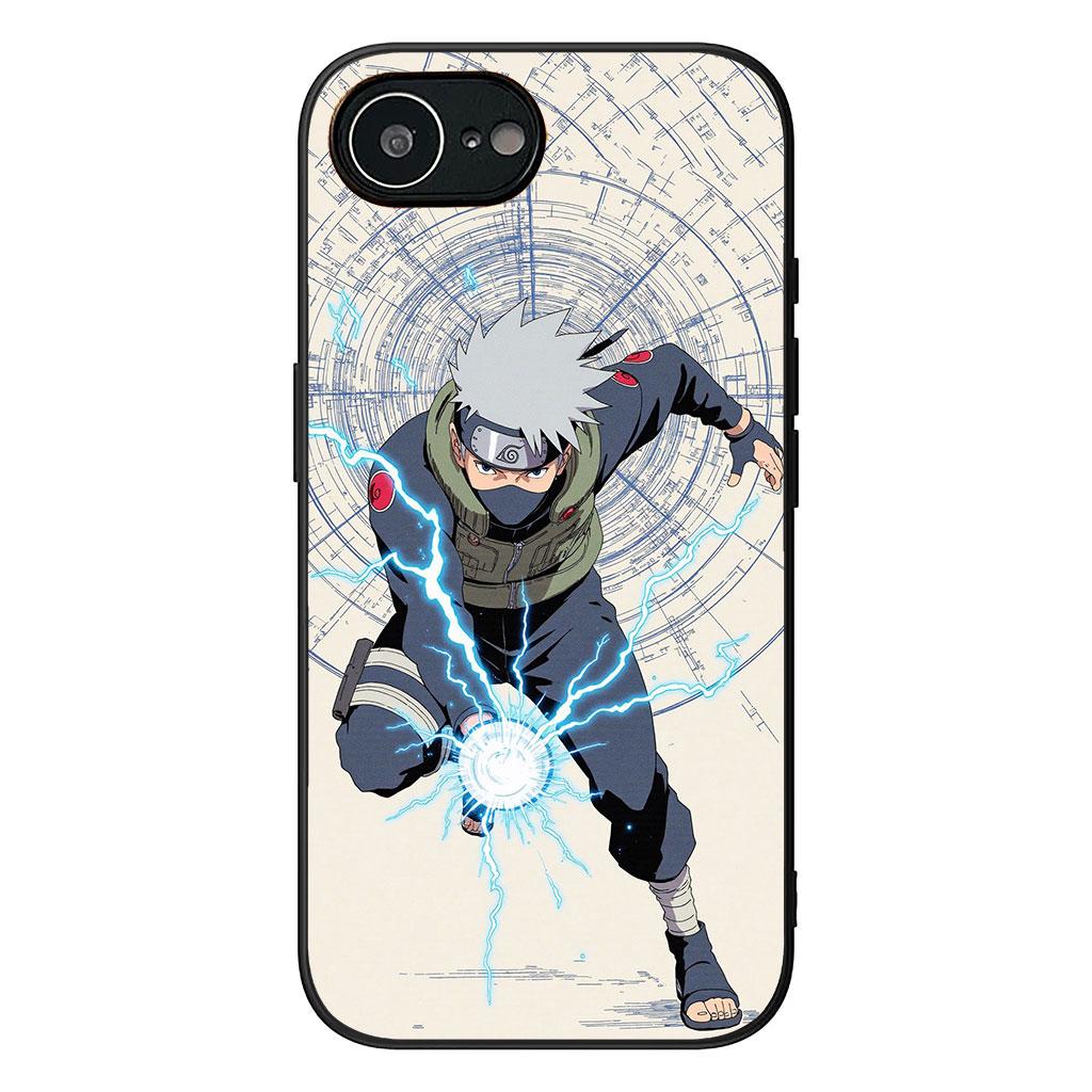 Anime Kakashi Hatake Narutos Phone Cover Case for Apple iPhone 16 15 14 Plus 13 12 Mini 17 Pro Max + ProMax 16E Air 16+ Casing