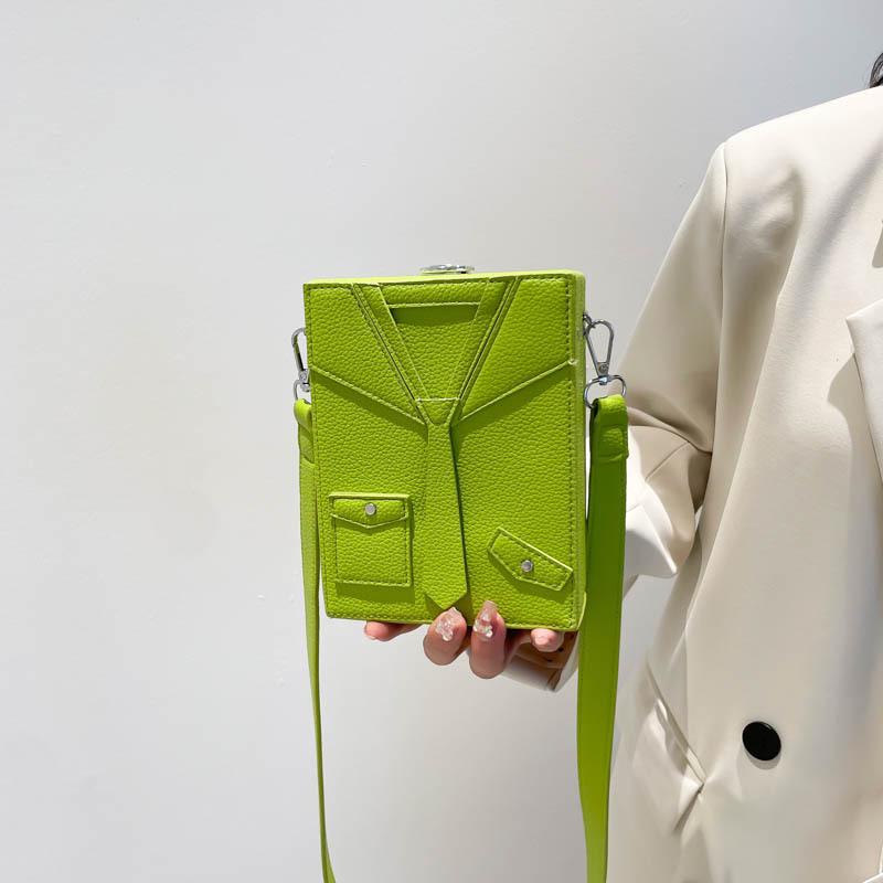 Personalisierte und kreative Kleidung kleine Taschen Sommer 2025 neue Mode Nische Box Bags Damen vielseitige Umhängetaschen Tide
