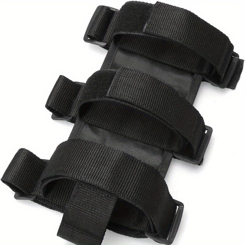 Quick Release Roll Bar Mount - Adjustable Safety Bracket for Wrangler JK/JKU/TJ/CJ & UTV, Universal Off-Road Holder