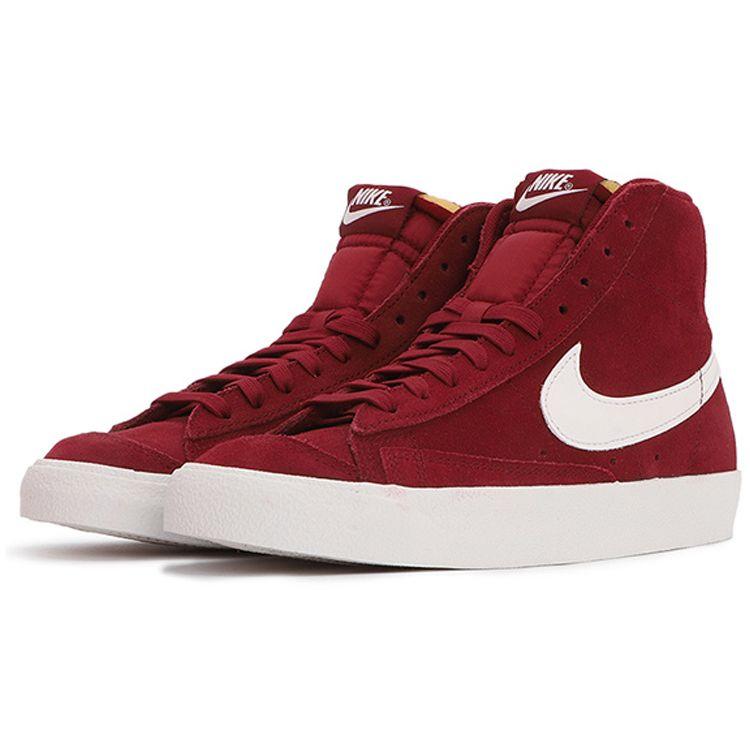 Nike  Blazer Mid 77 Team Red Women Sneakers Summit-White DB5461-601