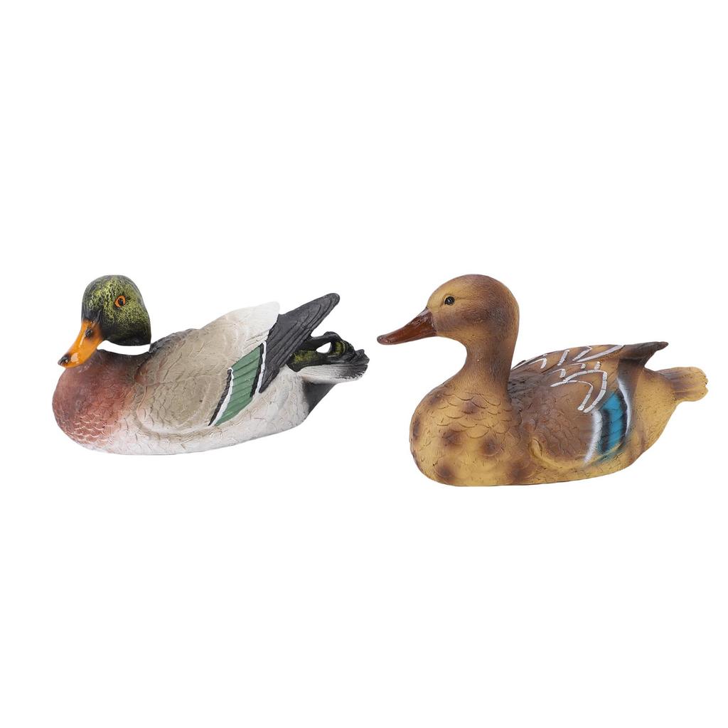 Floating Duck Sculpture Pond Duck Float Ornament Garden Pool Fish Tank Decoration for Outdoor Backyard