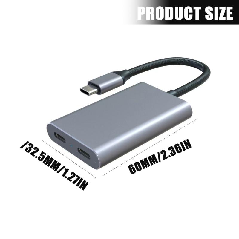 USB C Hub 4K@60Hz Display 100W Fast Charging for Gaming Systems Mobile Devices Aluminum Construction Travel Friendly