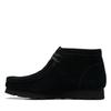 Clarks Moccasin Wallabee Boots Black Suede Gore-Tex