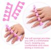 14 Pcs Toe Separators for Women Pedicure, Toe Separators for Pedicure, Pedicure Toe Separators, Comfortable Toe Dividers for Nail Art, Polishing,