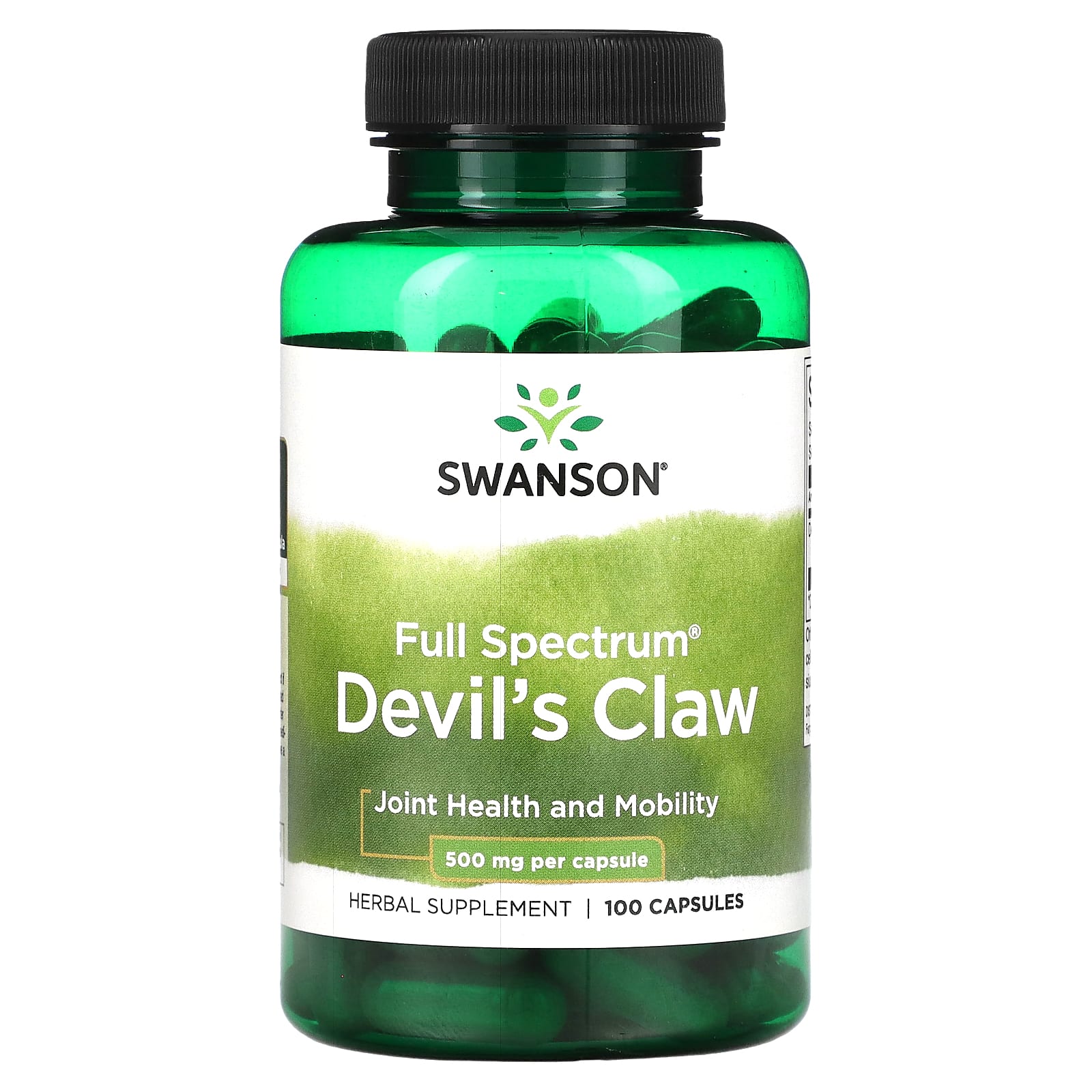 

Full Spectrum Devil s Claw, 500Mg, 100 Capsules