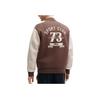 Fila Color Block Casual Knit Baseball Jacket Men Jackets Brown F11M419501F-BN