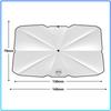 1Pcs Car windshield Sunshade Umbrella Protector Parasol Foldable For Volvo 240 C70 S40 S50 S60 S70 S80 S90 V40 V50 V60 V90 XC40 XC60 XC90 Vnl Truck