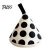 Pot Lid Lifting Tool Triangular Handle Cover, Heat Resistant Hot Cookware Anti-Scald Mitts Mitts, Cotton Knob Grabber Holders, Kitchen Gadget