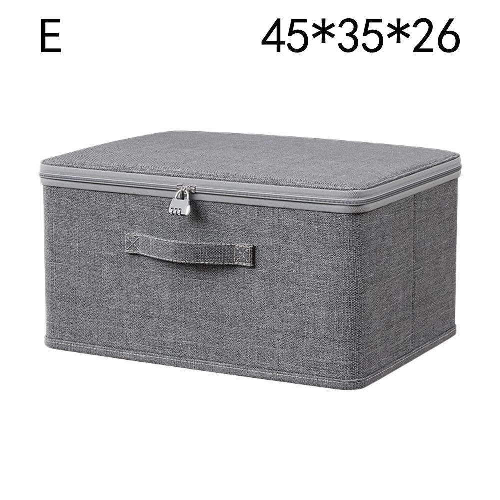 Foldable Storage Box Multi-Purpose Closet Organizer For Spacious And Durable Clothes Storage Trunks For Home Organization
