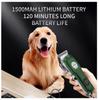 Professional Dog Hair Clipper All Metal Rechargeable Pet Trimmer Cat Shaver Cutting Machine Pets Low Noice Grooming Haircut