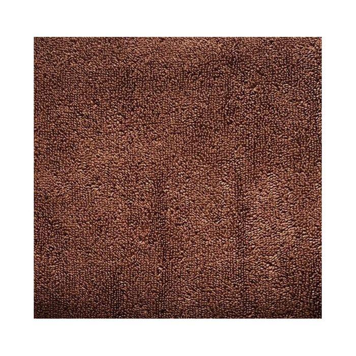 Tapis de bain Soft 50 x 80 cm 100% Coton Peigné / 1000 gr/m² - Soft Noyer - Tapis de bain 50 x 80 cm