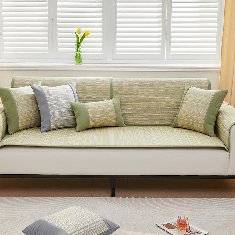 New Sofa Cushion, Grass Mat, Mat Cushion, Summer Sofa Towel Cover, Mat, Summer Combination Sofa Cushion