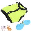 Pet Mesh Traction Harness Chest Back with Leash for Rabbit Guinea Pig Pet Supplies