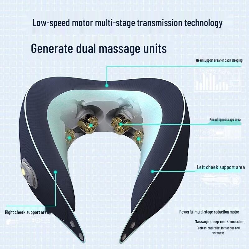Hezheng Portable U-Shaped Neck & Shoulder Massager