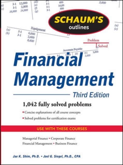 Kniha Schaum's Outline of Financial Management, Third Edition