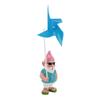 Garden Gnome Statue with Big Windmill Yard Art Sculpture Resin for Indoor Outdoor Patio Lawn Garden