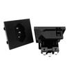 20A Brazilian Standard 3-Hole AC Power Socket, 45x45mm, Industrial-Grade