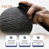 Men Beard Brush with Ergonomic Handle Nylon Boar Bristle Curved Wave Beard Straightener Brush Home Salon Men Mustache Grooming Styling Tools