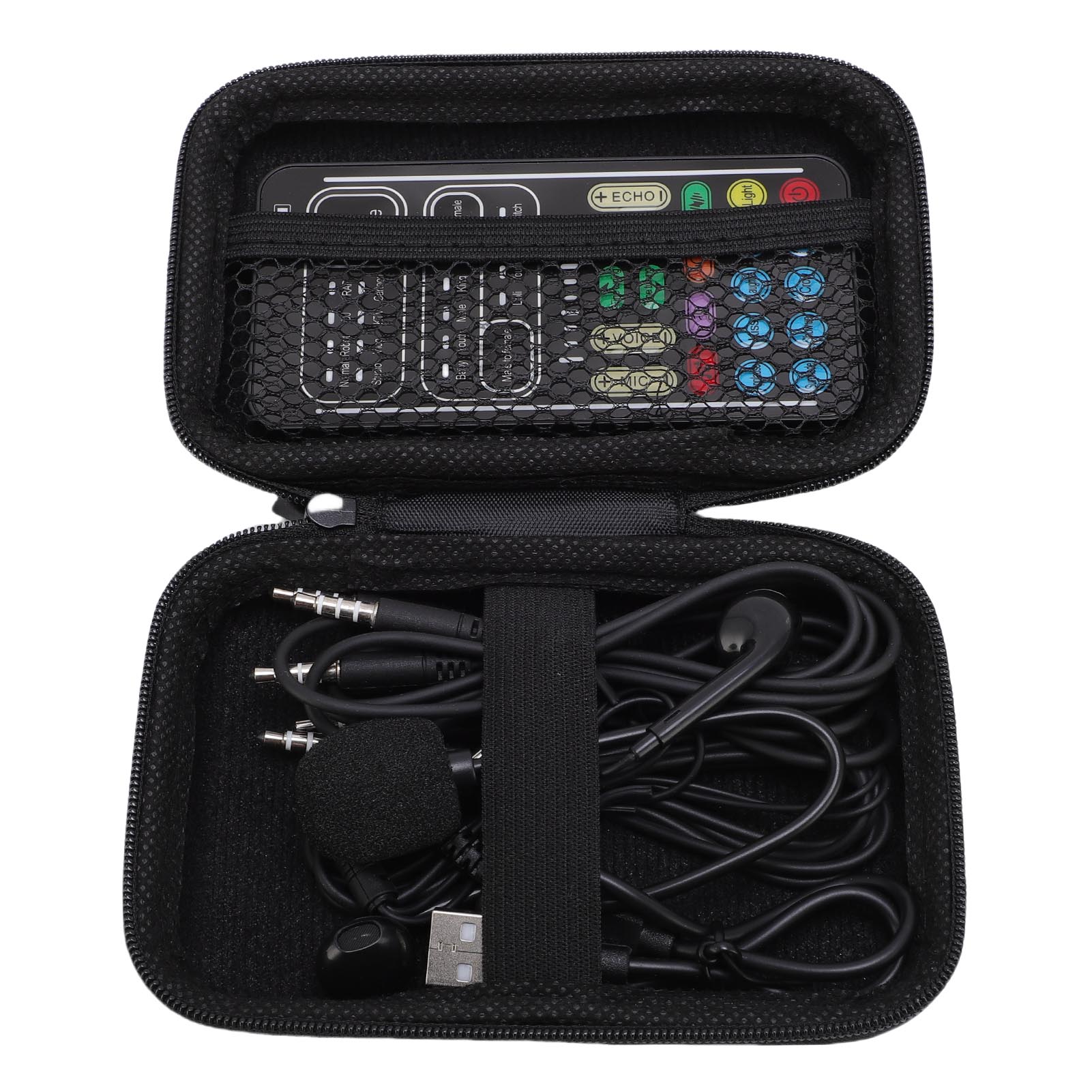 

Портативный голосовой модулятор Интерфейс 3,5 мм Несколько режимов Маленькая звуковая карта Модулятор голоса для телефона