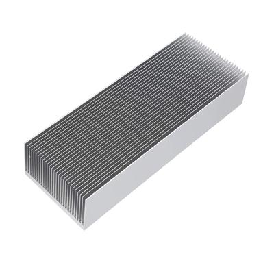 Kühlkörper Große Kühlrippe Aluminium 300 x 69 x 36mm Kühler 27 Rippen Kühlplatte Kühlkörper Silber