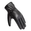 Womens Leather Gloves Winter Lined Fleece Lining Thick Warm Gloves Touchscreen Driving Gloves Winter Cycling Gloves