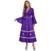 Womens Clergy Minister Robe Stand Collar Long Sleeve Buttons Design Cassock Church Pastor Robe