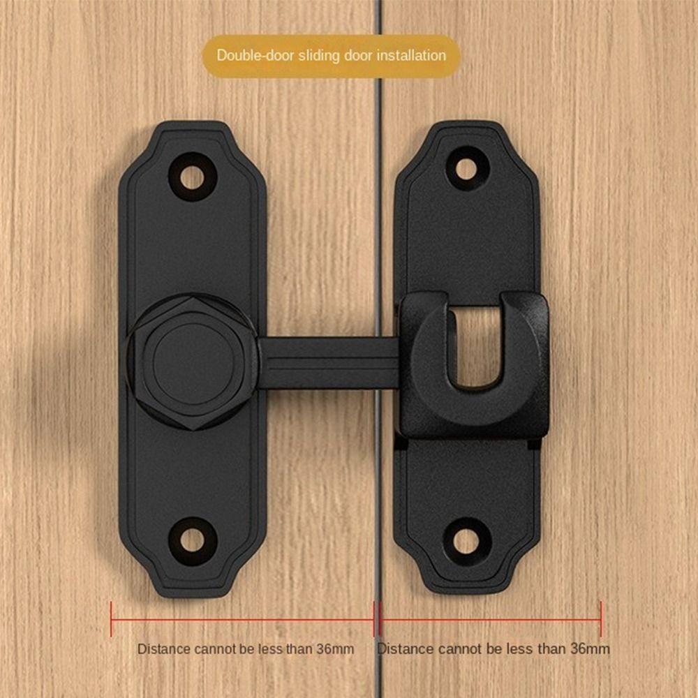 Safety Door Lock Guard Anti-theft Door Hasps Protable Door Catch Bolt Furniture Hardware