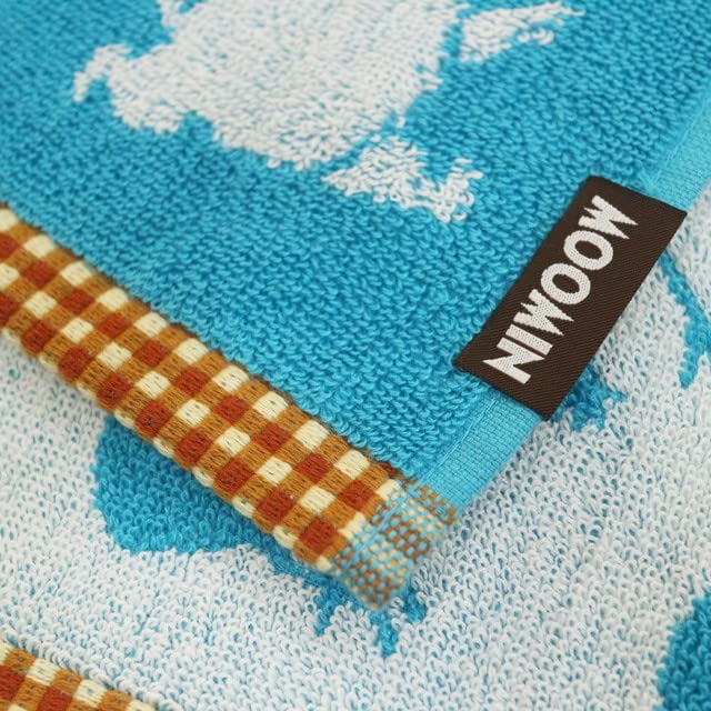 Marushin Skinny Towel Slim Face Moomin Ka 30 X 80 Cm Towel, "House Moomin" (1405026100),