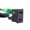 Car USB AUX Switch Socket Wire Harness Cable Adapter For BMW 3 5 Series E87 E90 E91 E92 X5 X6
